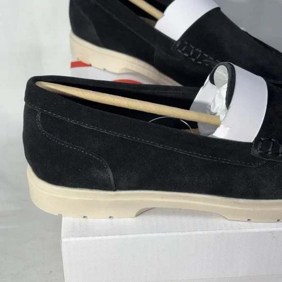 Blondo Alex Waterproof Moc Toe Black Suede Loafers Sneakers Slip On‎ Size 7M NEW - Picture 3 of 12